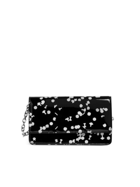 Maison Margiela confetti-print four-stitch wallet