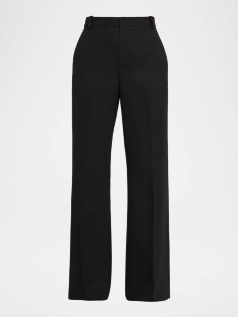 Vince Mid-Rise Flare Trousers
