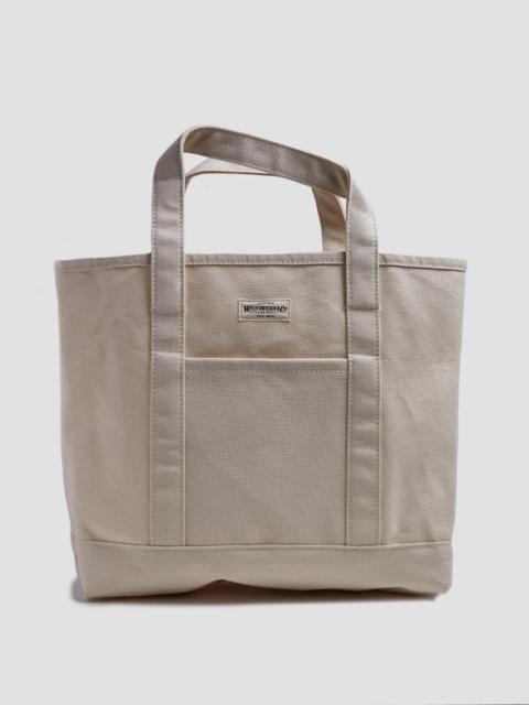 Nigel Cabourn Wild Bricks Heavy Canvas Coal Bag Ivory