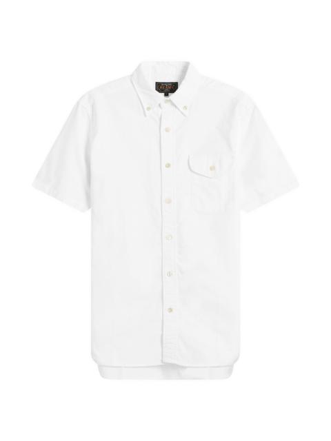 BEAMS PLUS Beams Plus Button Down Short Sleeve Oxford Shirt