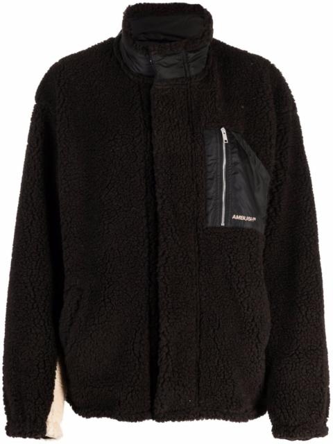 Ambush two-tone teddy jacket