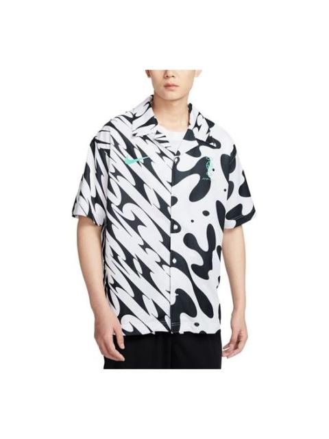 Nike NIKE DRI-FIT SHOOTING TOP 'Black White' FJ7230-100