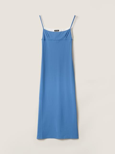 Miu Miu Stretch jersey midi-dress