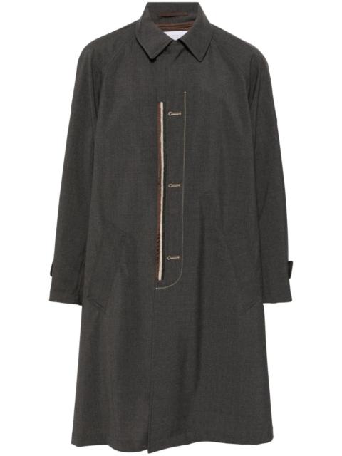 Kolor single-breasted coat