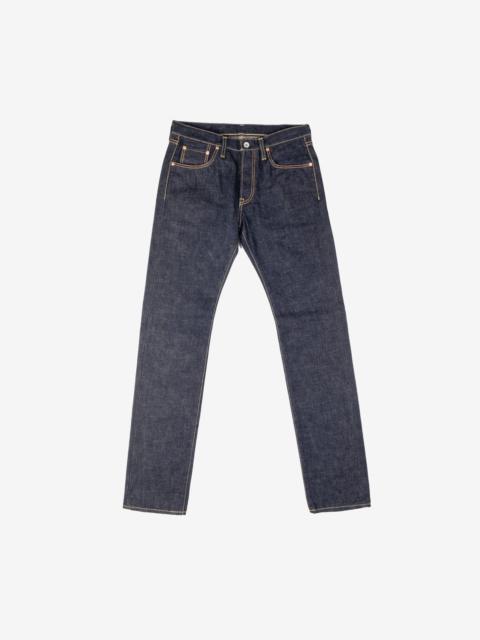 Iron Heart IH-777S-18 18oz Vintage Selvedge Denim Slim Tapered Cut Jeans - Indigo