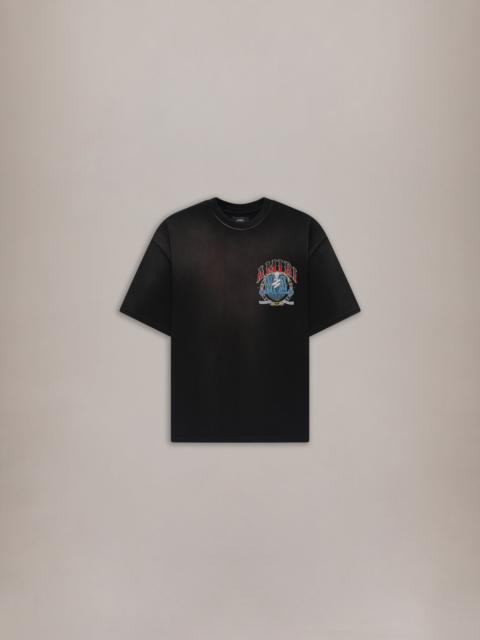 AMIRI CRYSTAL AMIRI HOLLYWOOD OVERSIZED TEE