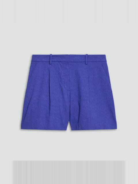 Theory Fluid Pleat Short in Good Linen
