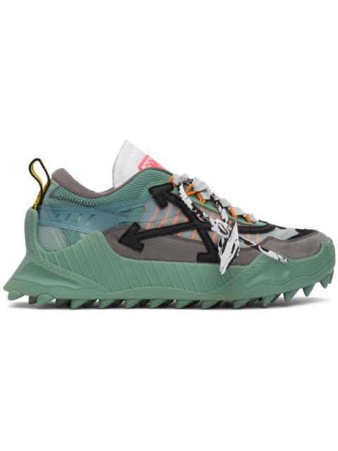 Off-White Green ODSY-1000 Sneakers