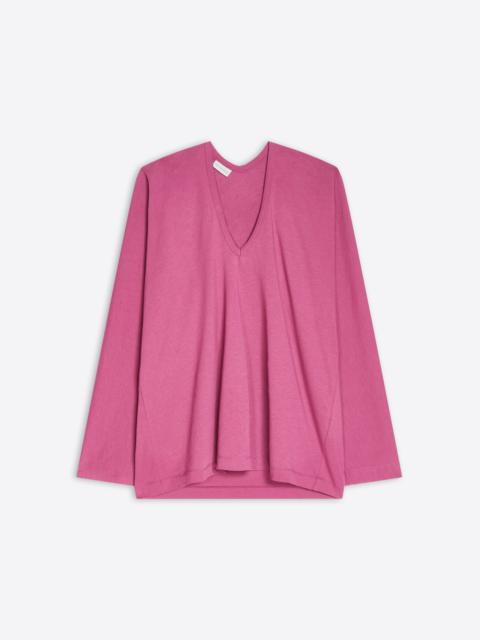 Dries Van Noten LONG SLEEVE COTTON TEE