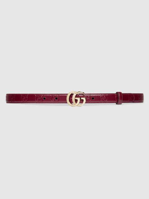 GG Milano thin belt