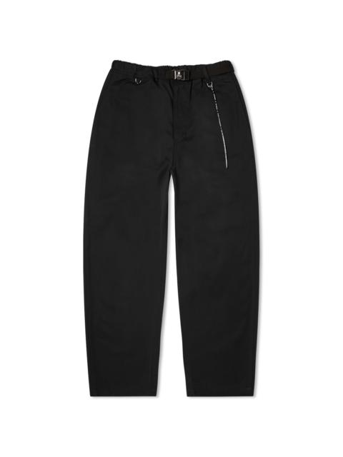 MASTERMIND WORLD Belted Drawstring Skull Trousers
