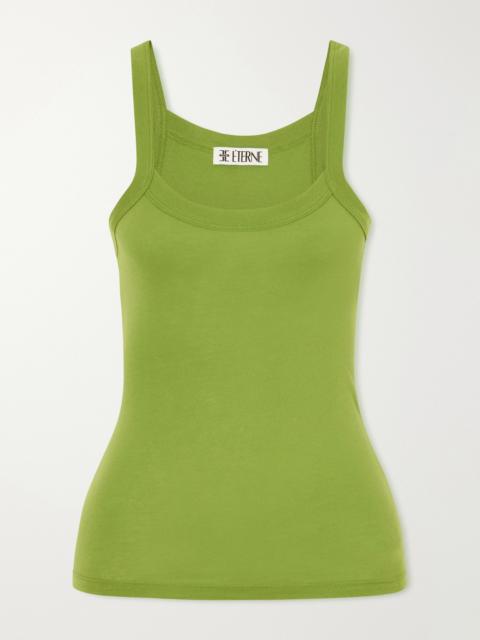 ÉTERNE Duke Cotton-blend Tank