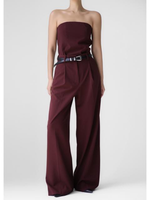 The Frankie Shop Abbie Trousers - Burgundy