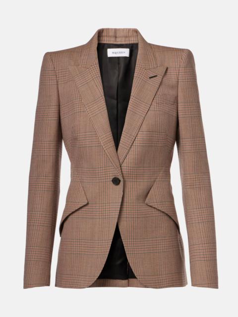 Alexander McQueen Single-breasted wool blazer