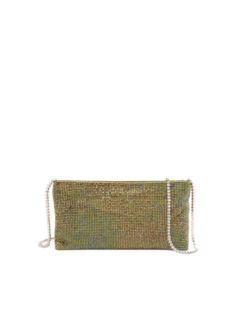 BENEDETTA BRUZZICHES La Petite crystal-embellished shoulder bag