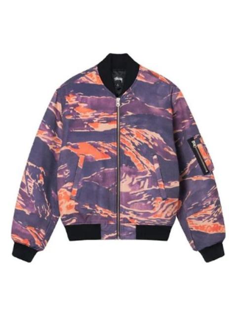 Stussy Tigris Bomber 'Purple' 115666