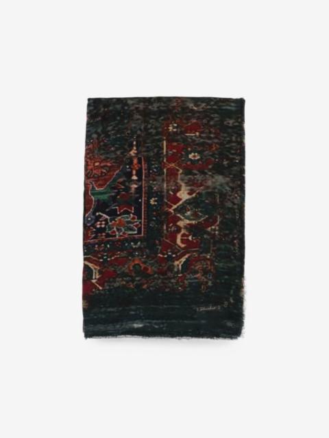 Faliero Sarti patterned fringed scarf
