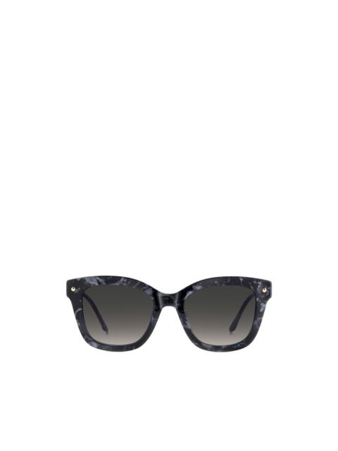 CAROLINA HERRERA marble-effect pearl-embellished sunglasses