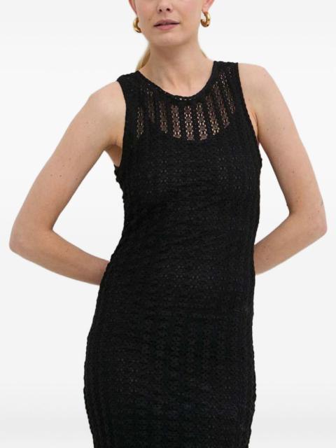 PINKO openwork midi dress