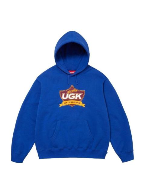 Supreme Supreme x UGK Hooded Sweatshirt 'Blue Yellow White' SUP-SS24-0141
