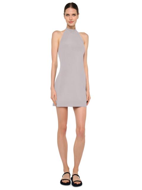 NORMA KAMALI HALTER MINI DRESS