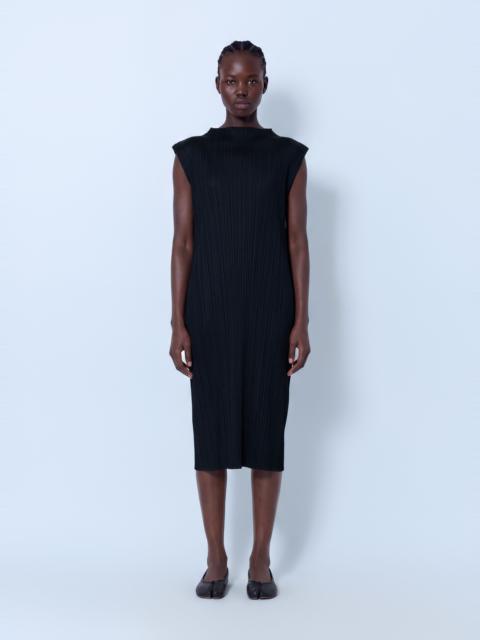 Pleats Please Issey Miyake July Pleated Midi Dress