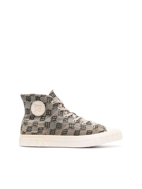 MISBHV monogram high-top sneakers