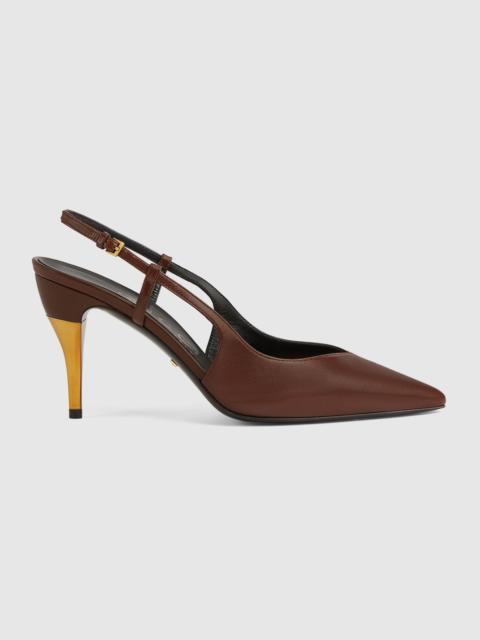 GUCCI Women's slingback heeled pump