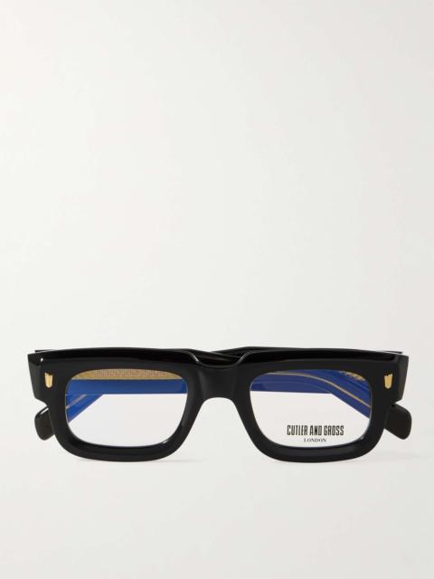 CUTLER AND GROSS 9325 Square-Frame Acetate Optical Glasses