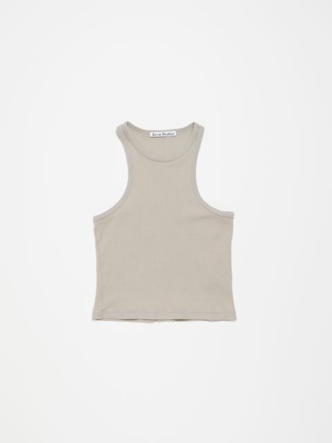 Tank top - Fitted unisex fit - Bright grey