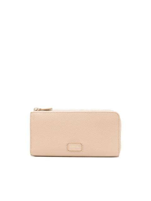 LANCEL Ninon leather zipped wallet