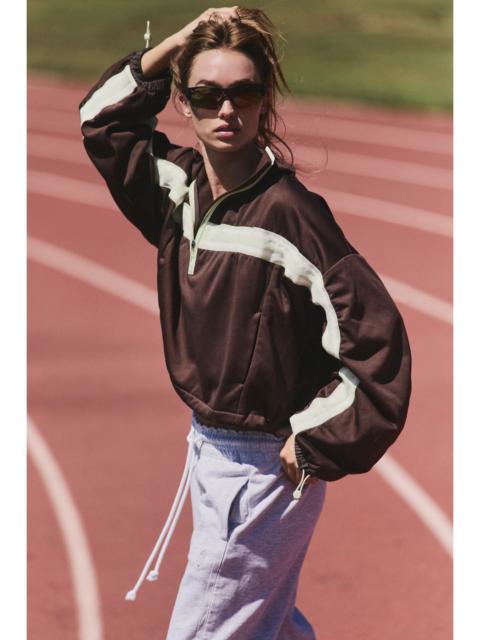 FREE PEOPLE On Track Fleece-Lined Pullover