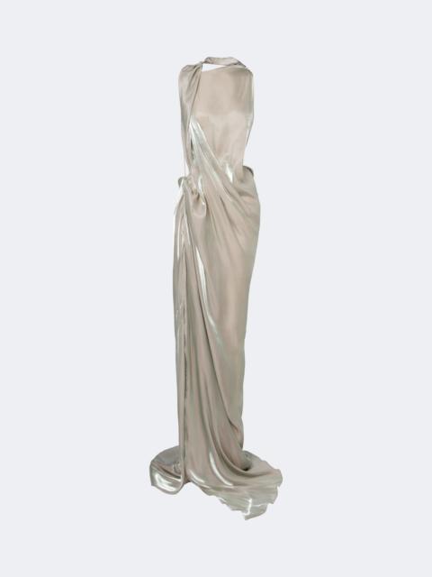 MATICEVSKI Glow Up draped open-back gown