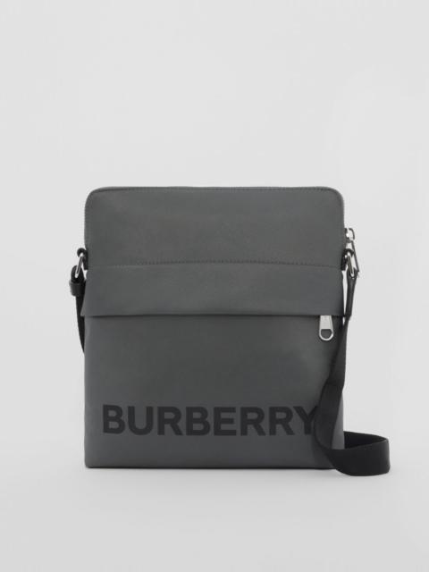 Burberry Logo Print Nylon Crossbody Bag