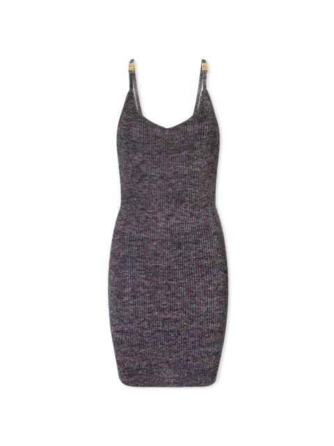 GCDS GCDS Lurex Melange Tank Mini Dress