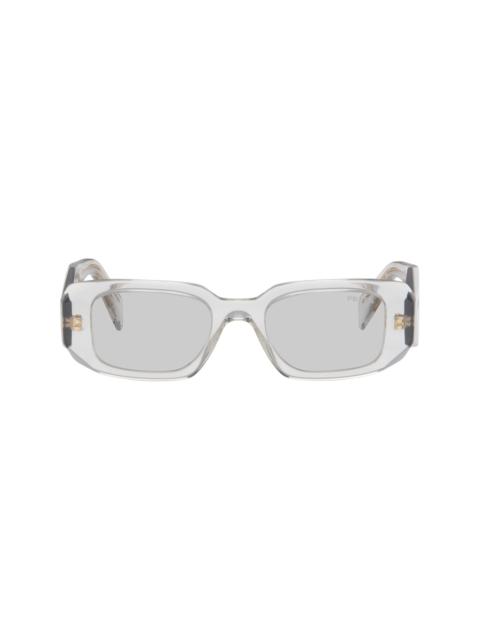 Prada Gray 'Prada Symbole' Sunglasses