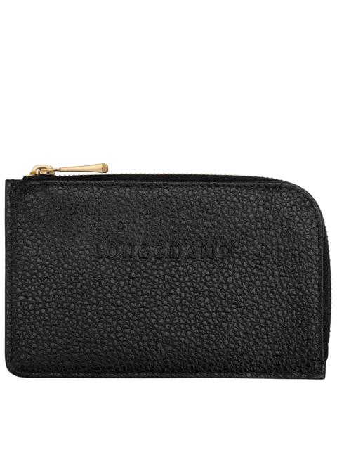 Le Foulonné Card holder Black - Leather