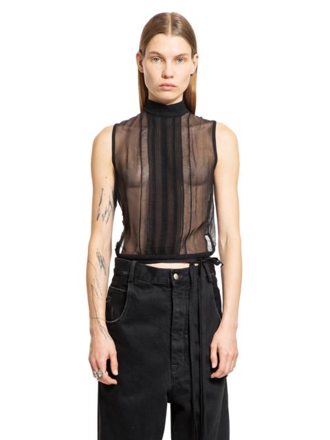 Ann Demeulemeester Hilju-Turtleneck-Crop-Top