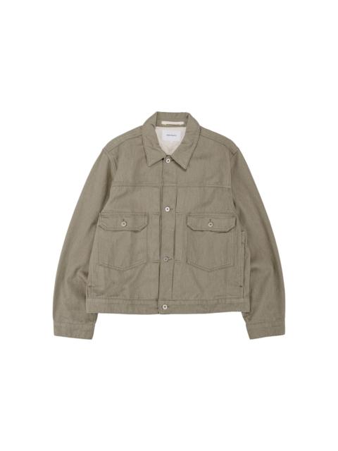 NORSE PROJECTS Storadal Resist Dyed Twill Type II Jacket Vetiver