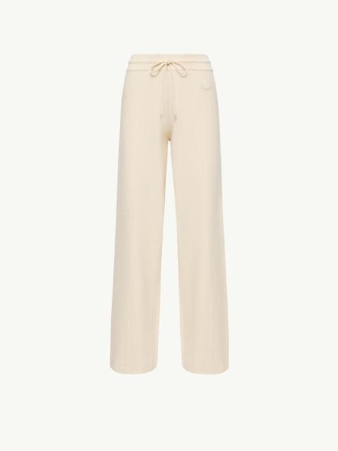 Moncler Double Knit Wool & Cashmere Pants