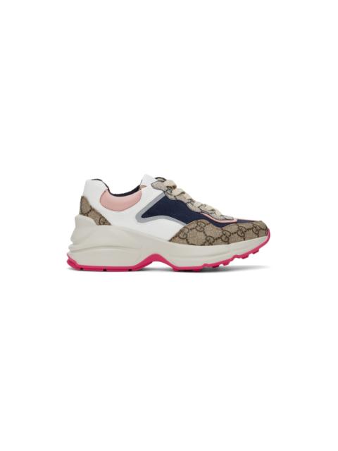 GUCCI Multicolor GG Rhyton Sneakers