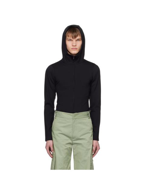 【関税込み】AARON ESH フーディ & ジップアップ AARON ESH Black Zip-Up Hoodie | REVERSIBLE