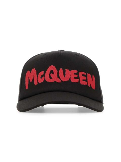 Alexander McQueen logo-print baseball cap