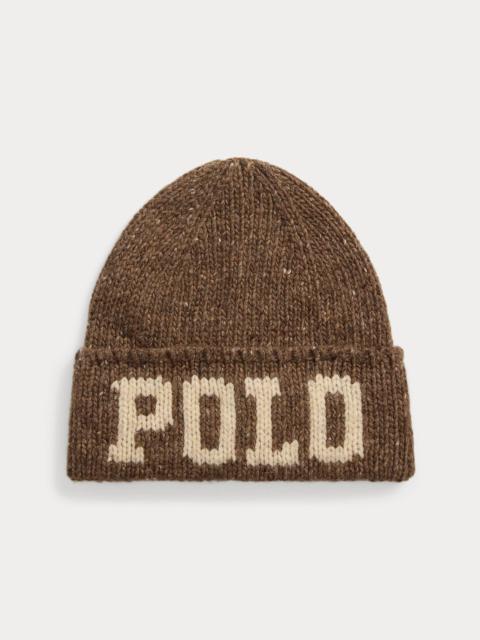 Polo Ralph Lauren Intarsia-Knit Merino-Wool-Blend Beanie