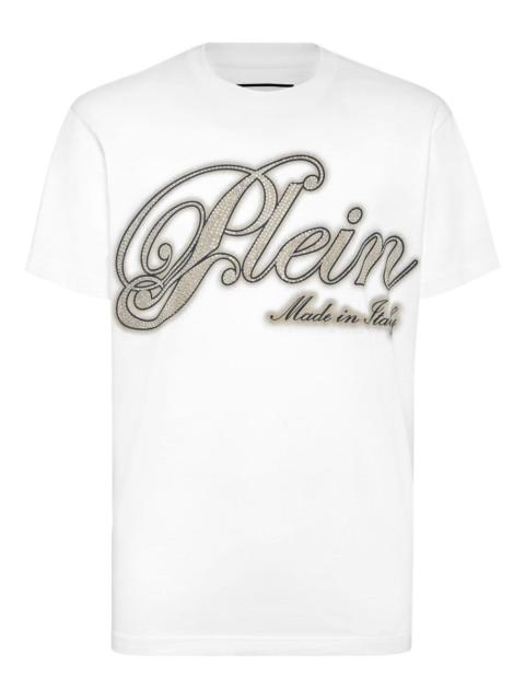 PHILIPP PLEIN strass-embellished cotton T-shirt