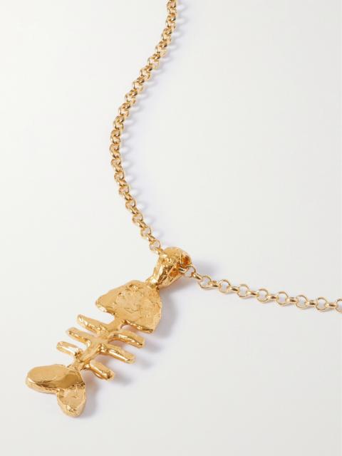 ALIGHIERI + Net Sustain The Silhouette Of Summer Gold-plated Necklace