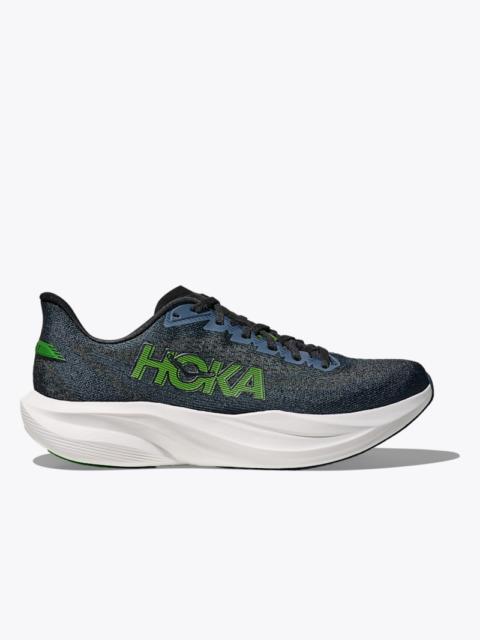 HOKA Men's Mach 7 Road Running Shoes in Varsity Navy/Faded Navy