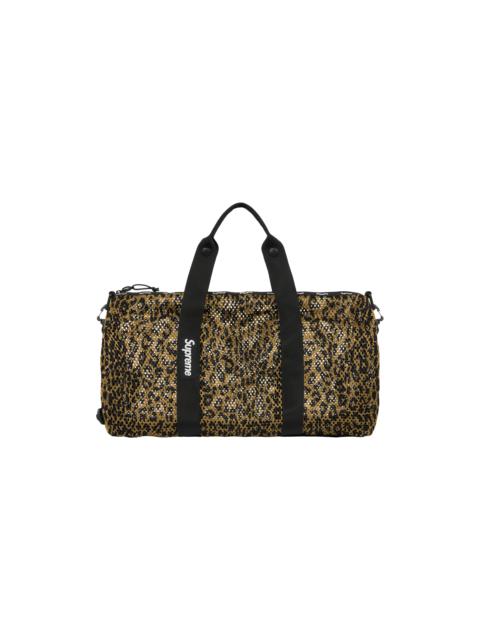 Supreme Mesh Duffle Bag "SS23 - Leopard" SU25935