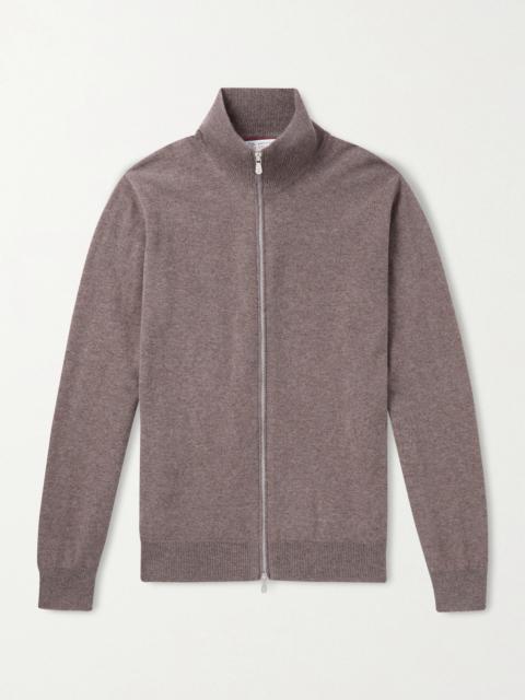Brunello Cucinelli Cashmere Zip-Up Sweater