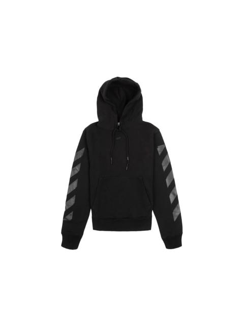 Off-White OFF-WHITE Rubber Arrows Skate Slim Hoodie Black